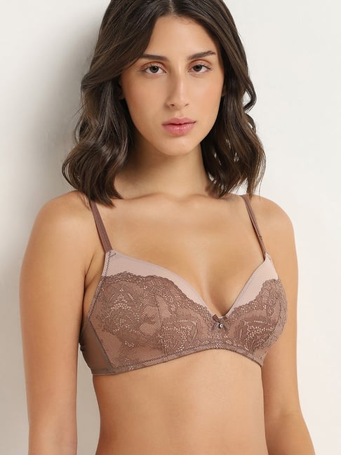 Wunderlove By Westside Navy Floral-Printed Lounge Marshmallow Bra Price in  India, Full Specifications & Offers