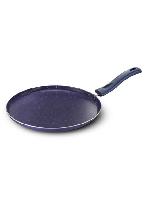 Prestige Ceraglide Ceramic Coating Blue Aluminium 28 cm Induction Non-Stick Tawa (1.1 L)