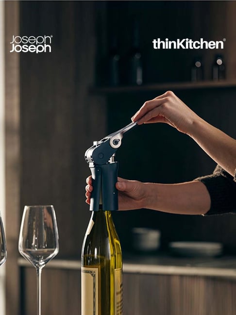 Joseph Joseph BarWise¿ Compact lever corkscrew - Blue