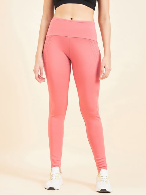 Sweet Dreams Pink Printed Sports Tights-picture-35