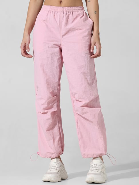 Only Pink Regular Fit Mid Rise Pants-picture-16
