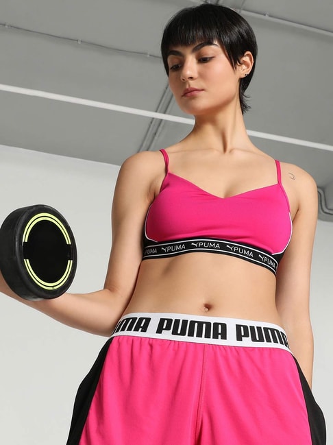 Buy Jockey Ruby Pink Printed Sports Bra for Women's Online @ Tata CLiQ