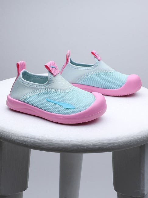 Buy Puma Kids Aquacat Shield Inf Blue Slip-On Shoes for Boys at