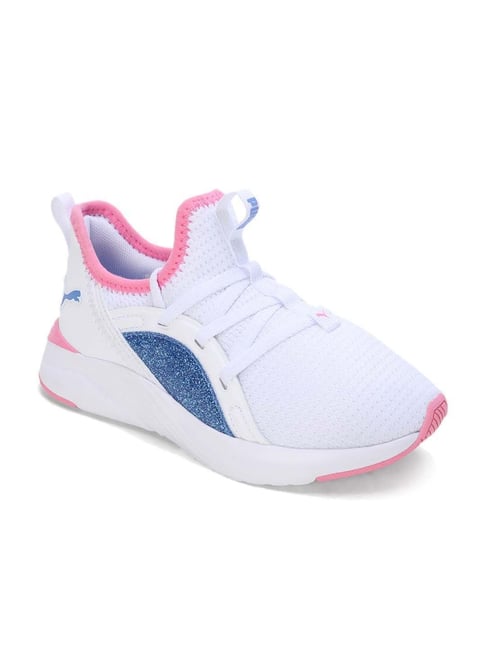 Buy Puma Kids Soft Sophia Deep Dive PS White Running Shoes for