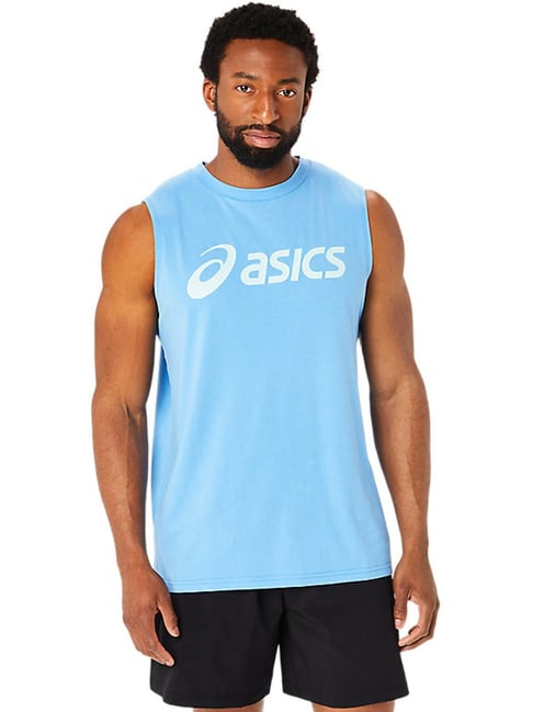 Asics Waterscape Regular Fit Printed Gym Vest