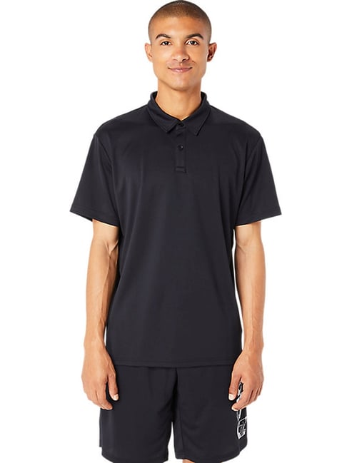 Asics Z Black Regular Fit Sports Polo-picture-10