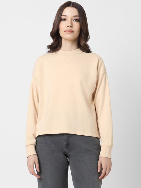 Van Heusen Beige Cotton Sweatshirt-picture-40