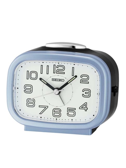 Buy SEIKO Rectangular Bell Alarm Analog Lumibrite Table Clock at