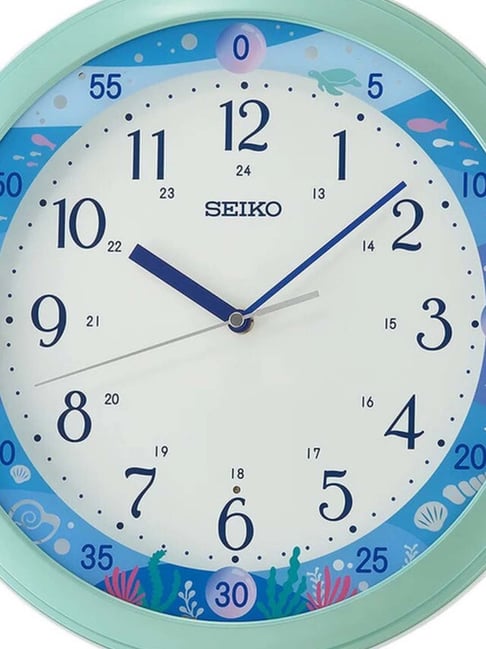 Buy SEIKO Constant Light English Numbers Analog Wall Clock at Best