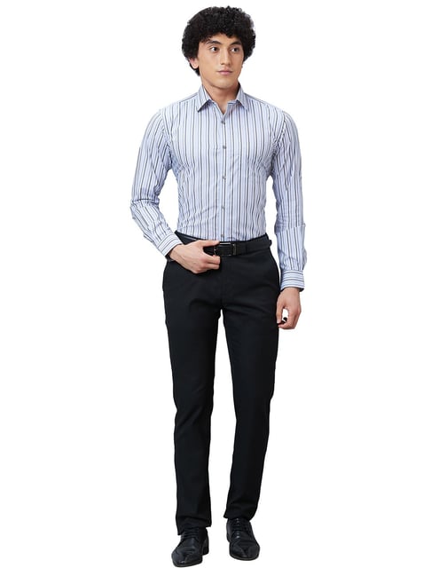 Buy online Raymond White Polyester Blend Formal Trousers from Bottom Wear for  Men by Raymond for ₹1399 at 50% off | 2024 Limeroad.com