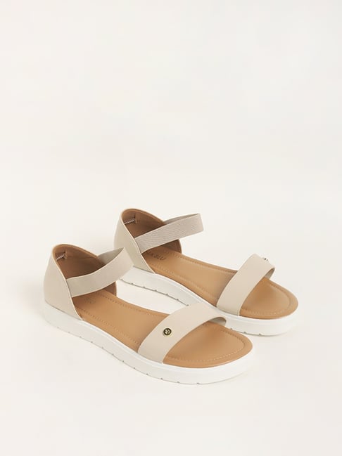 Cream sandals discount