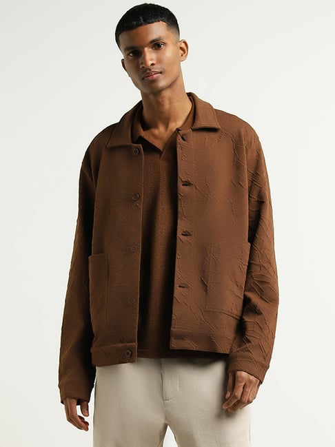 Bomber Jacket - Buy Men Brown Bomber Jacket Online