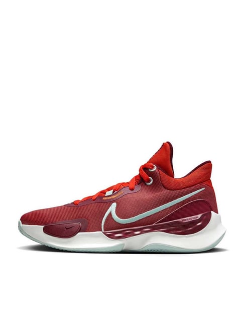 Nike Men's RENEW ELEVATE III Red Basketball Shoes