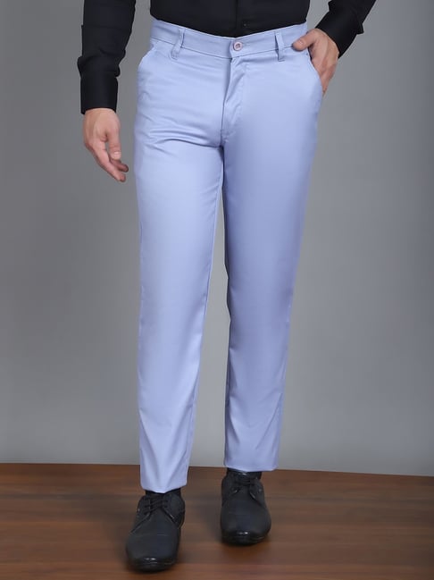 Duncan Exaggerated Tapered Pants | Delft Blue | TOAST