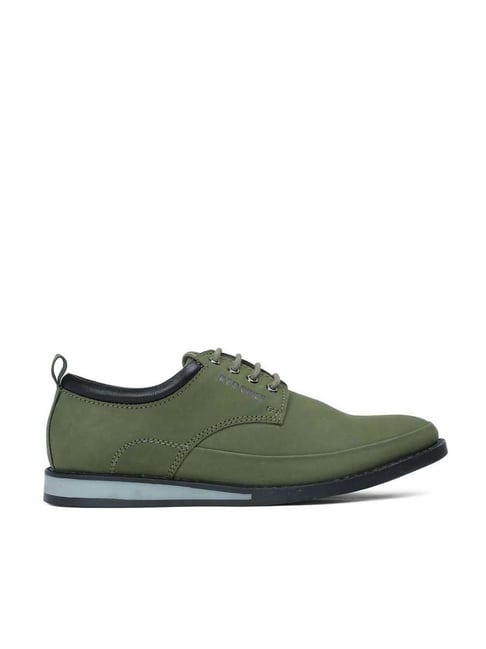 Red Chief Men s Green Derby Shoes