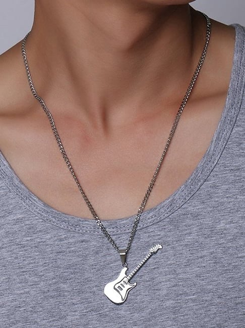 Buy Silver Necklaces & Pendants for Women by Waama Jewels Online | Ajio.com