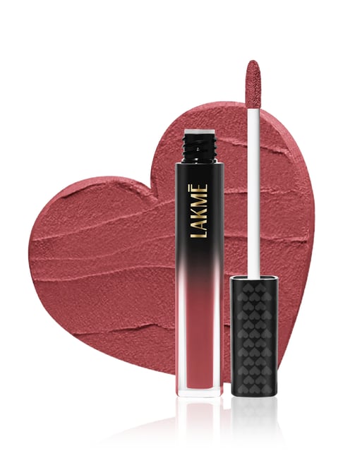 Lakme Velvet Matte Lip Mousse Let's Talk Nude - 4.6 gm-picture-14