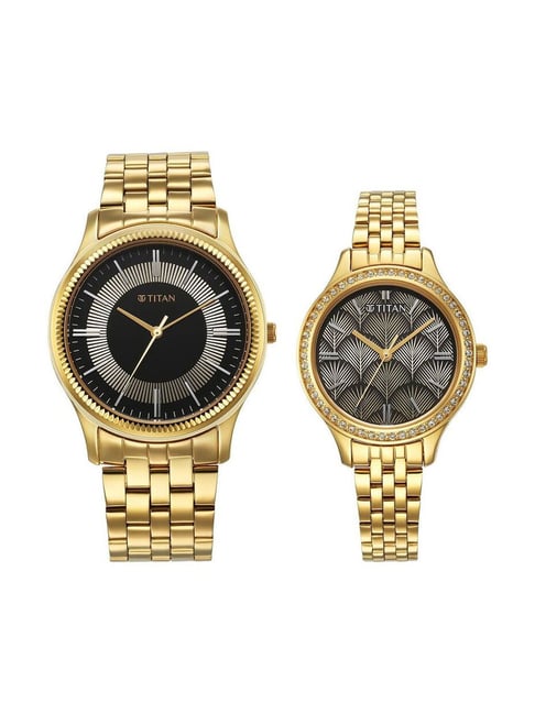 Couple watches titan on sale fastrack