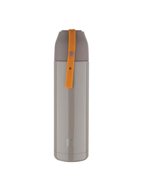 Bergner Walking Brown Stainless Steel Thermosteel Hot and Cold Flask L)