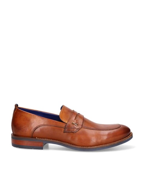 Bugatti Men s Sula Revo Cognac Formal Loafers