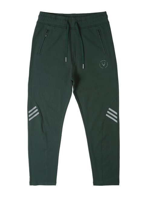 Allen Solly Junior Green Solid Joggers-picture-30