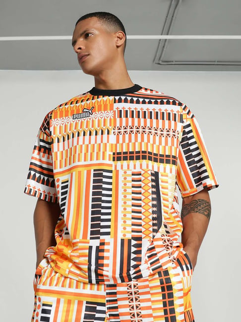 Puma Teamsport Fanwear Capsule Football Multicolored Oversized Printed Jersey