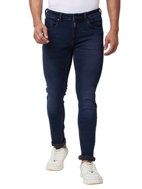 Spykar Blue Cotton Skinny Fit Jeans-picture-22