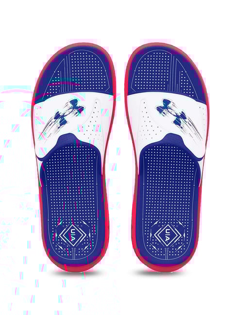 Under Armour Men's Mercenary White Slides