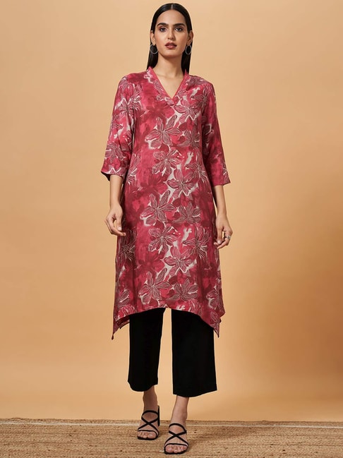 Buy Raw Silk Kurta Set for Women Online from India's Luxury Designers 2024