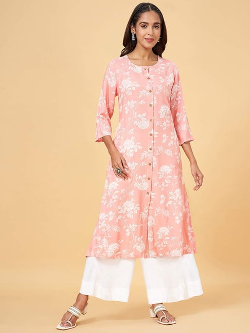 Rangmanch by Pantaloons Women Solid A-line Kurta - Buy Rangmanch by  Pantaloons Women Solid A-line Kurta Online at Best Prices in India