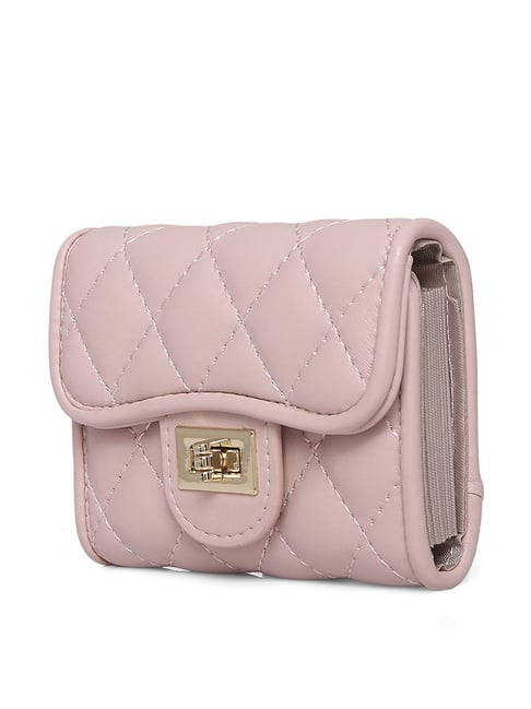 Inc.5 Pink PU Quilted Wallet-picture-45