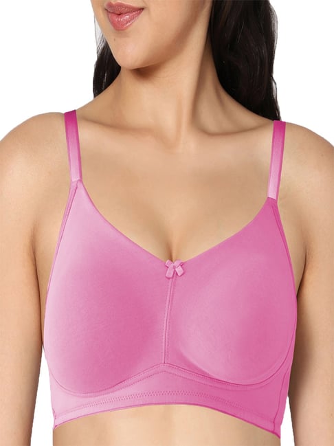 IN CARE Dark Peach Half Coverage Non-Wired Push-Up Bra