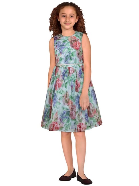Girls Dress Kids Mesh Flower Dress Children's Lace Ball Gown Party Dress  Tulle Prom - Walmart.com