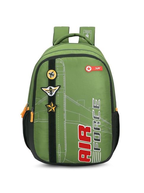 Buy Skybags Maze Pro 06 Green Black School Backpack 35 Ltrs