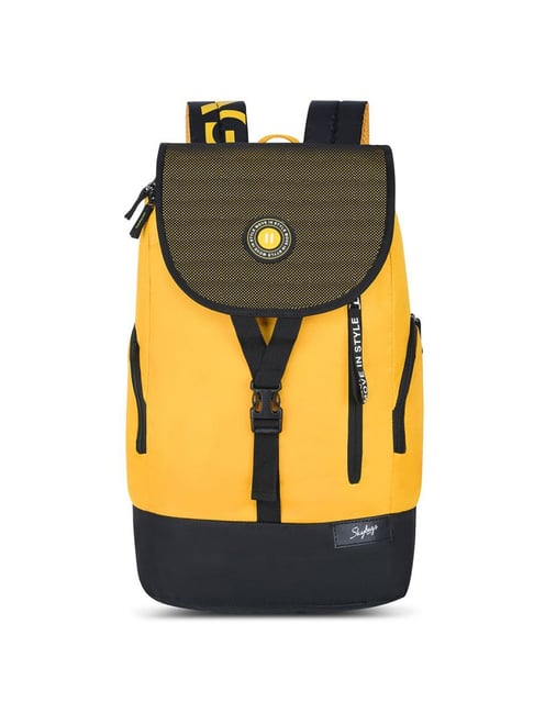 Buy Skybags Grad Pro 03 Yellow Laptop Backpack 25 Ltrs Online At Best Price Tata CLiQ