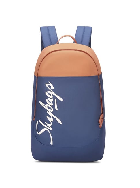 Buy Skybags Tribe 03 Blue Laptop Backpack 20 Ltrs Online At Best Price Tata CLiQ