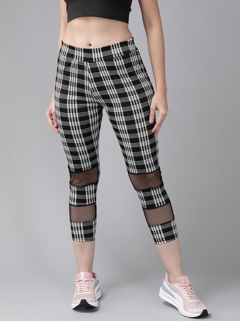 Style & Co Women's Plaid Mid-Rise Leggings, Created for Macy's - Macy's