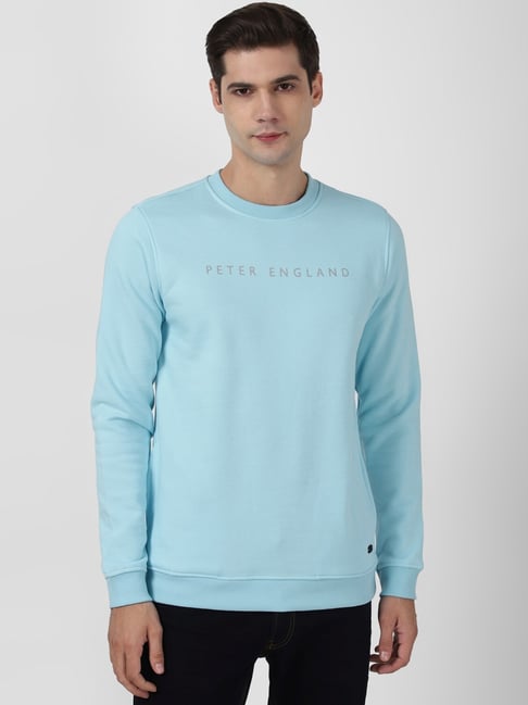 Peter england sweatshirt online white