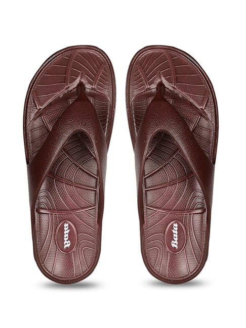 Bata Women's LADY NEYMAR Brown Flip Flops