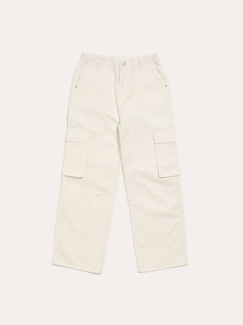 Off-white cargo trousers – Buffet Clothing