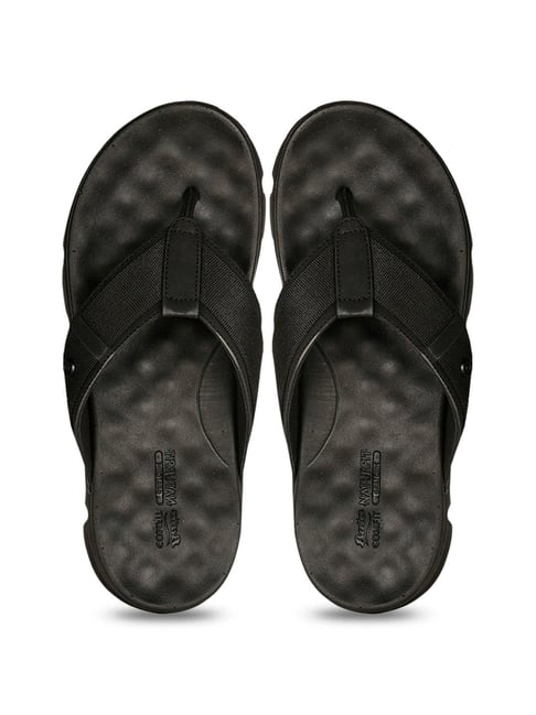 Buy Bata Men s COMFY FIT Black Flip Flops for Men at Best Price