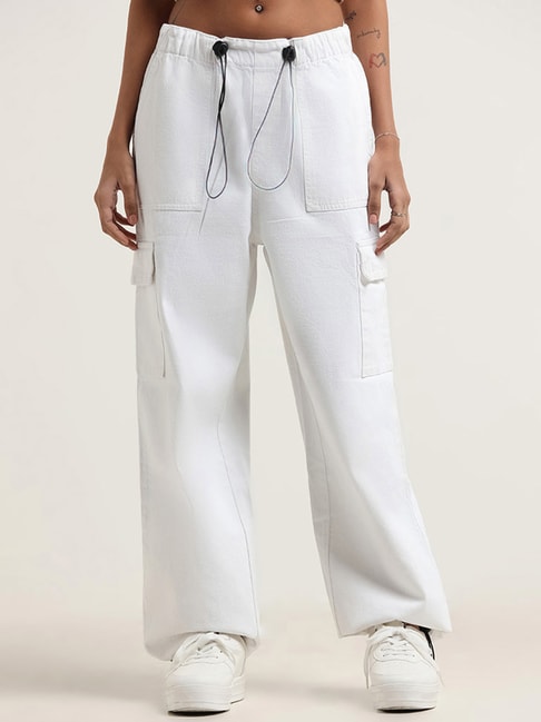 Bridget White Pants – Beginning Boutique US
