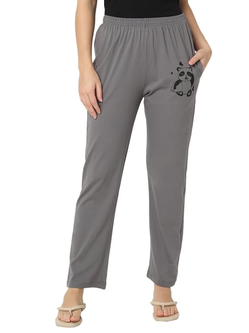 Buy Women's Blue Striped Lounge Pants Online in India at Bewakoof