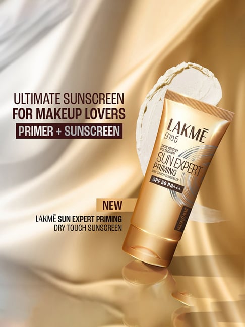 Lakme 9to5 Sun Expert Primer Dry Touch Sunscreen SPF 50 PA+++ 50 gm