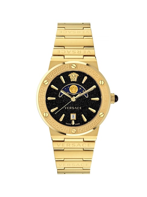 Versace VE7G00323 Greca Logo Moonph Unisex Analog Watch-image-23