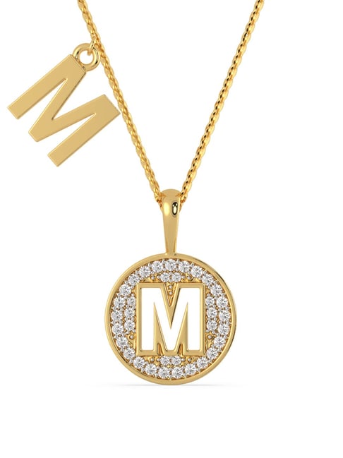 Malabar Gold & Diamonds BIS hallmarked (585) 14k Yellow Gold Necklace for Women,Close to Neck