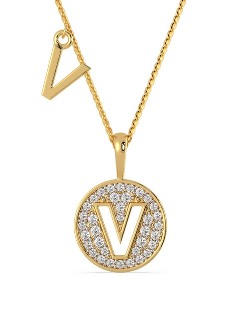 Malabar Gold & Diamonds BIS hallmarked (585) 14k Yellow Gold Necklace for Women,Close to Neck