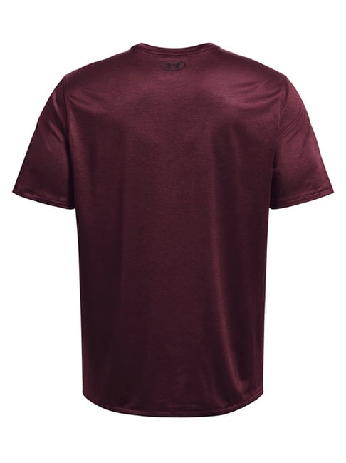 Buy Under Armour Maroon Loose Fit Sports T Shirt for Mens Online Tata CLiQ