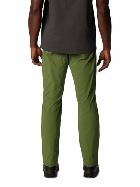 Columbia Green Regular Fit Landroamer Ripstop Pants
