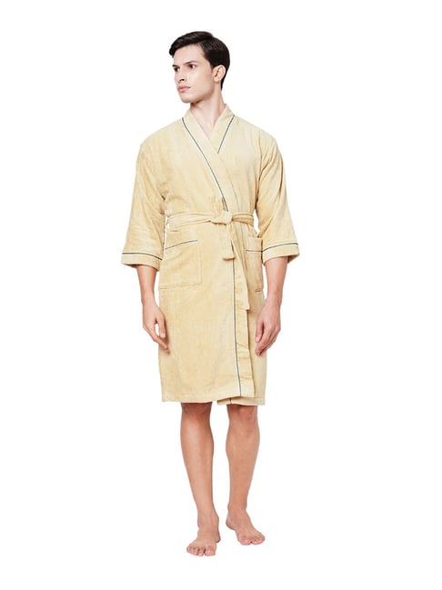 GOLDSTROMS Brown Large Bath Robe - Buy GOLDSTROMS Brown Large Bath Robe  Online at Best Price in India